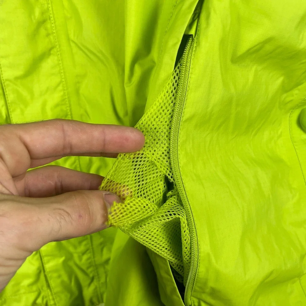 The North Face Rain Jacket Men XXL Green DryVent Hooded NF0A2SXN